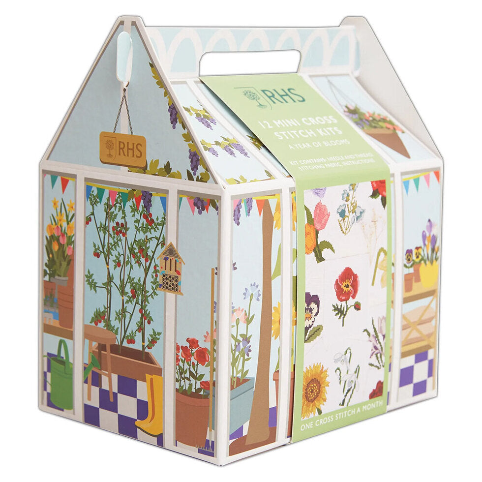 RHS Embroidery Kit 12 Months of Cross Stitch