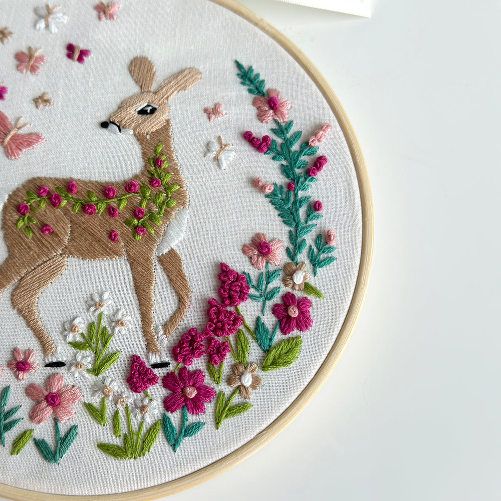 
                      
                        The Frolicking Fawn Embroidery, 7 inch
                      
                    