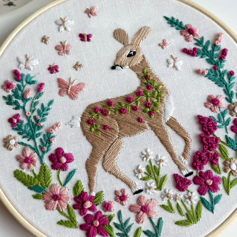 
                      
                        The Frolicking Fawn Embroidery, 7 inch
                      
                    