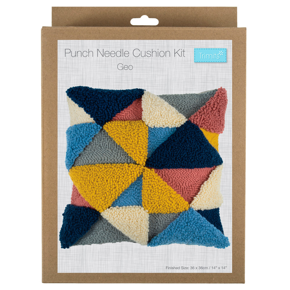 
                      
                        Punch Needle Kit: Cushion: Geo
                      
                    