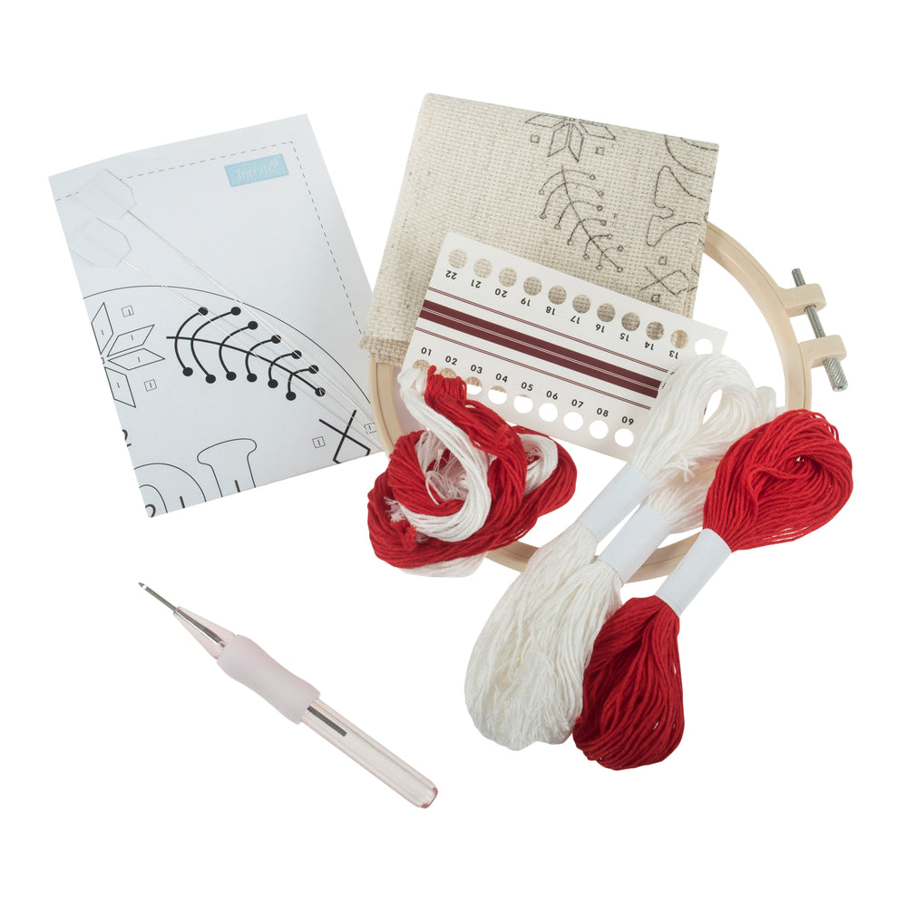 
                      
                        Punch Needle Kit: Floss and Hoop: Christmas: Joy
                      
                    