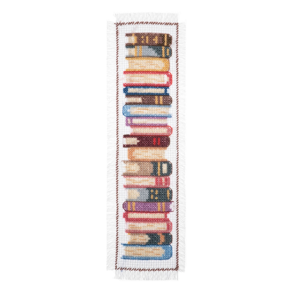 
                      
                        Counted Cross Stitch Kit: Bookmark: Books
                      
                    