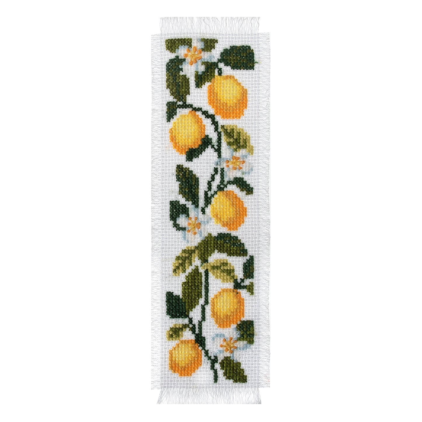 Trimits Lemon Book Mark Cross Stitch Kit