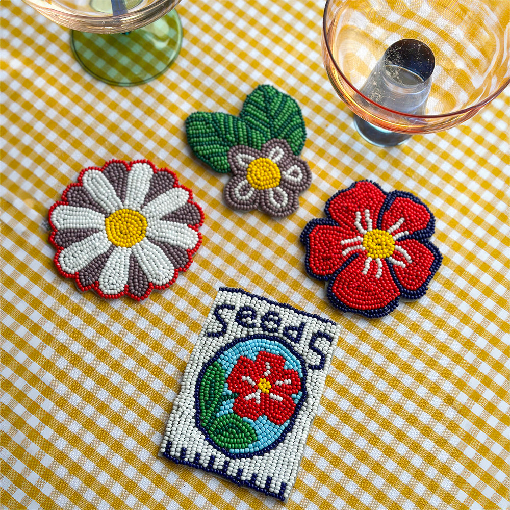 
                      
                        4 Garden Beaded Coasters
                      
                    