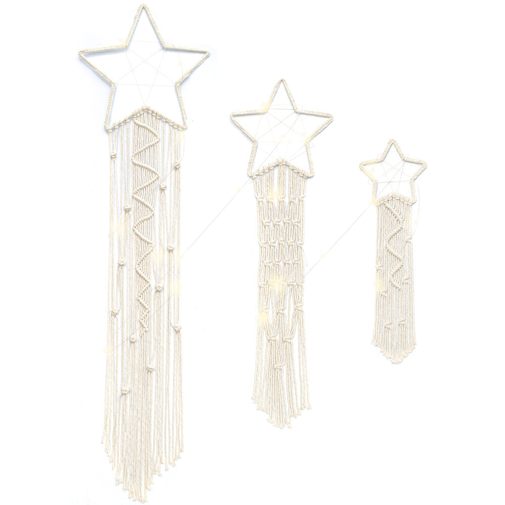 
                      
                        Peakdale: 3 Shooting Stars Macrame Kit
                      
                    