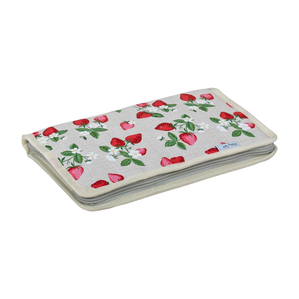 Interchangeable Needle Case: Strawberry Greenhouse