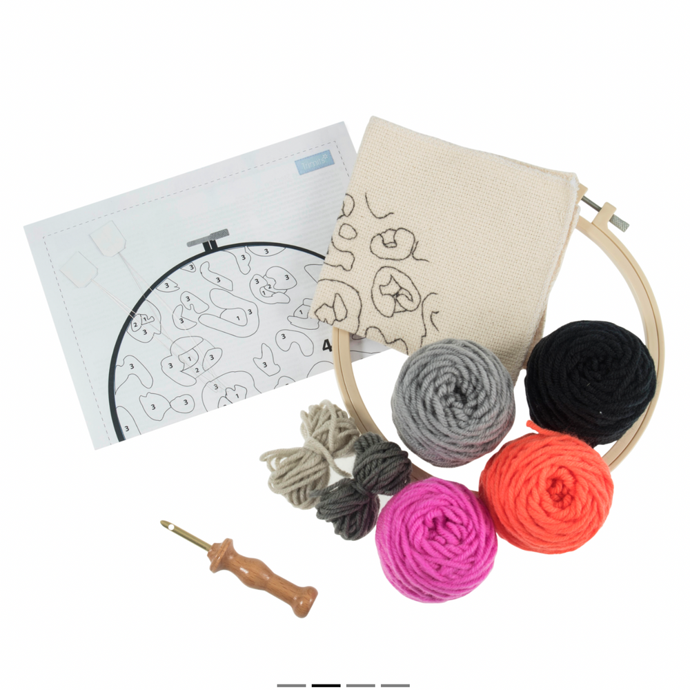 
                      
                        Trimits Punch Needle Hoop, Monogram letter
                      
                    