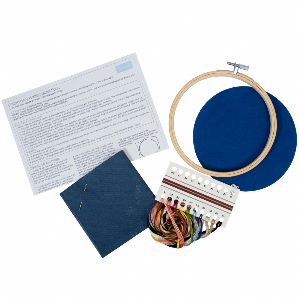 
                      
                        Mini Beasts Moth Embroidery Kit - 6 inch
                      
                    