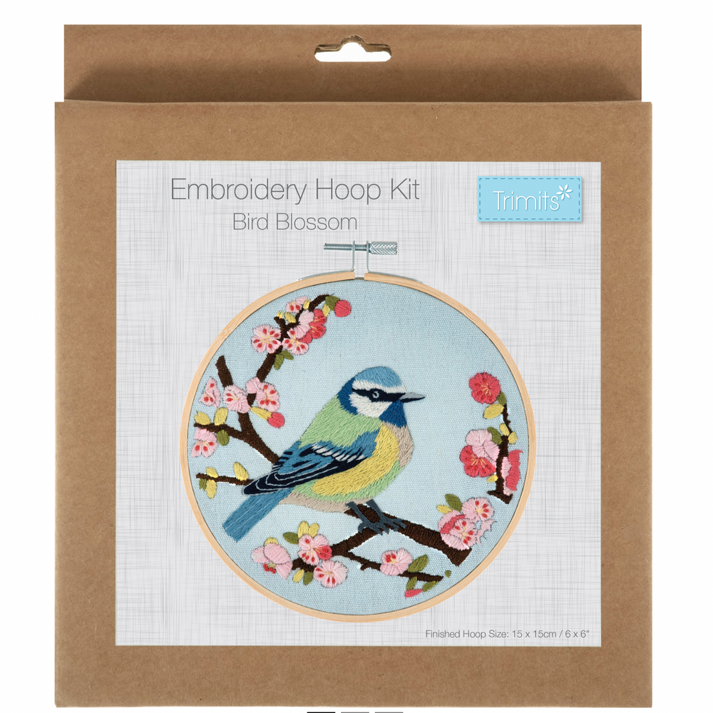 Song Bird Embroidery Kit - 6 inch