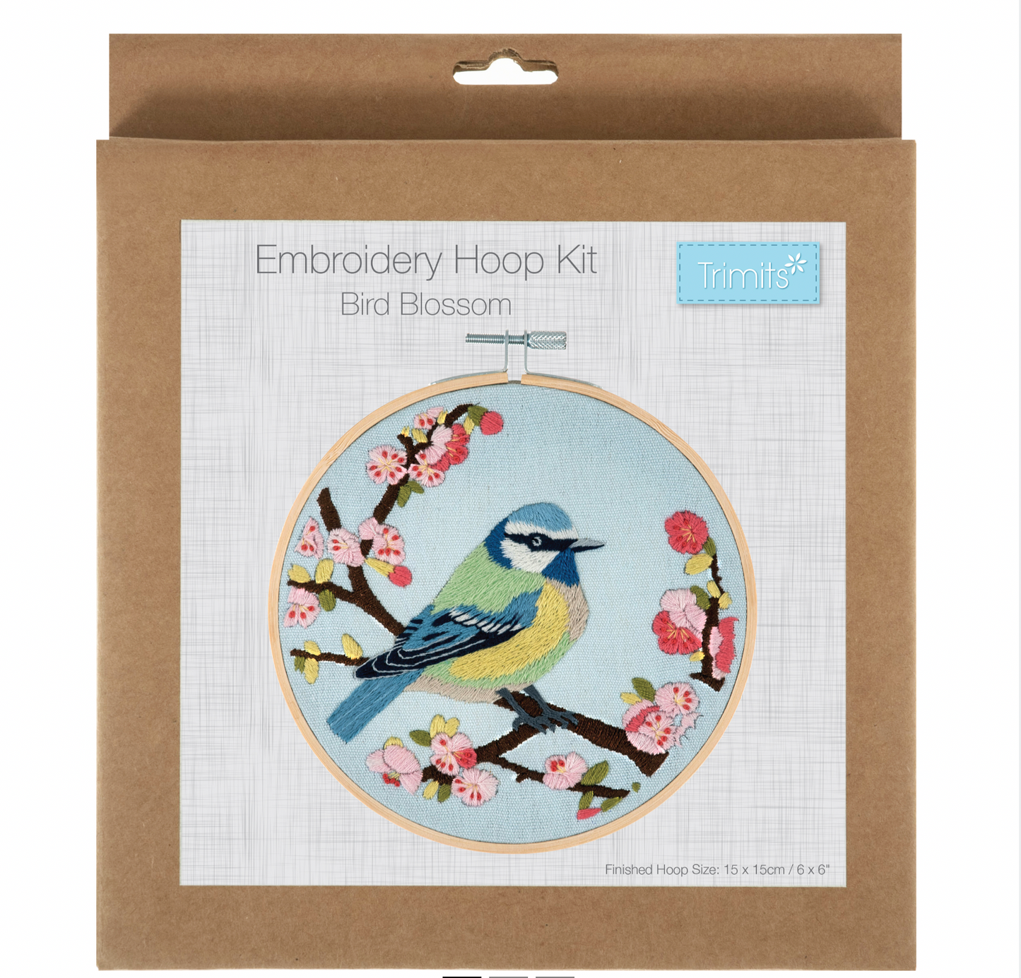 Song Bird Embroidery Kit - 6 inch