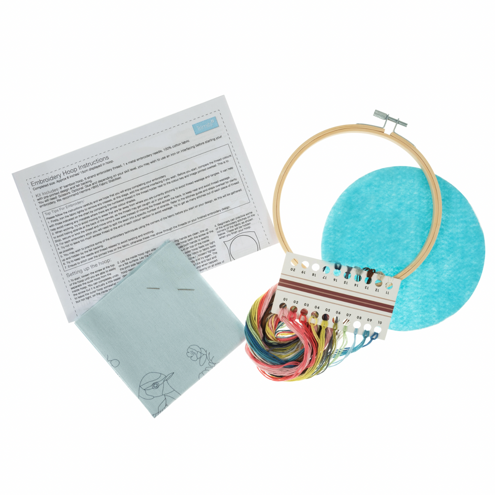 
                      
                        Song Bird Embroidery Kit - 6 inch
                      
                    