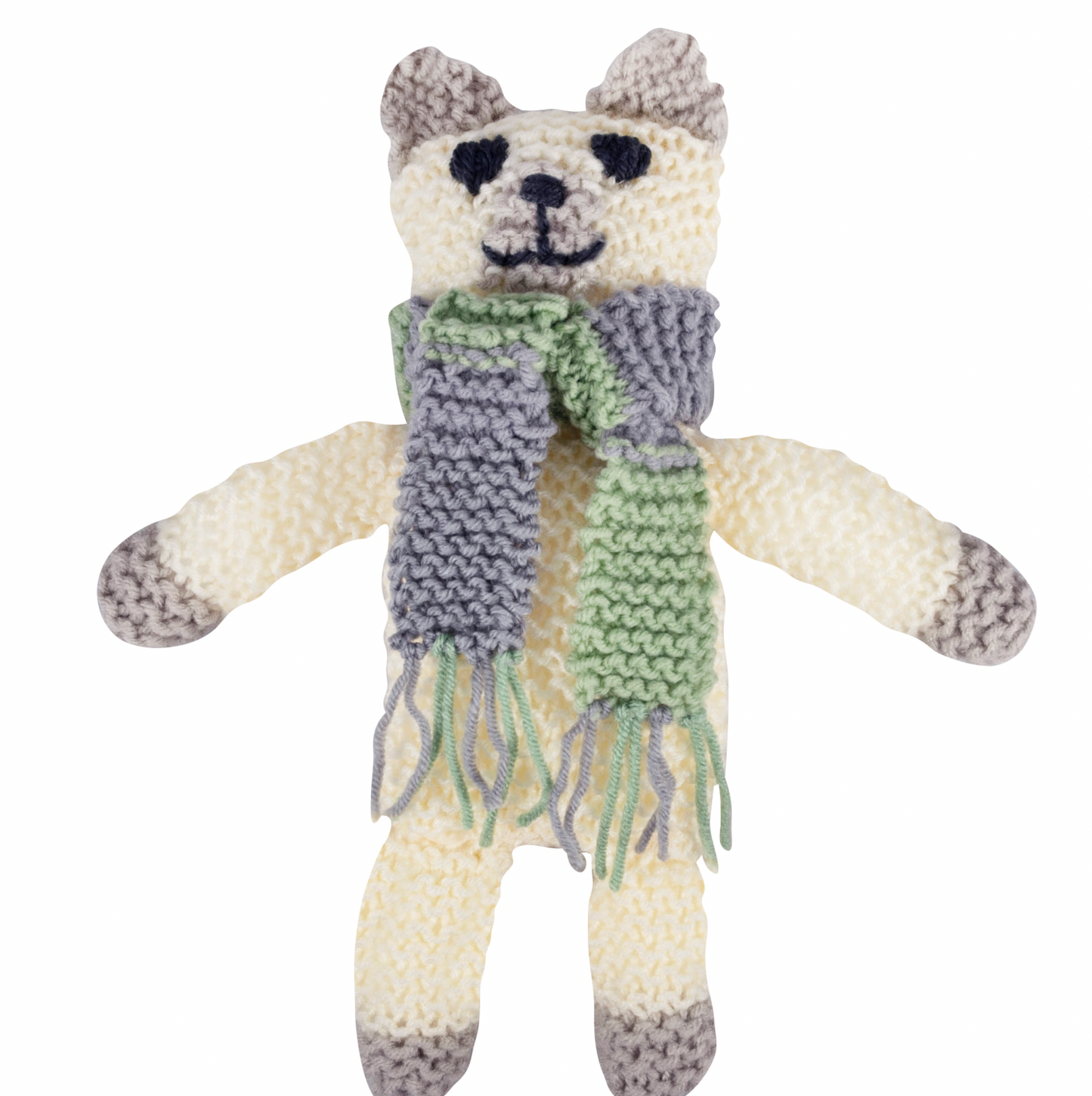 Festive Bear Doll Easy Knitting Kit