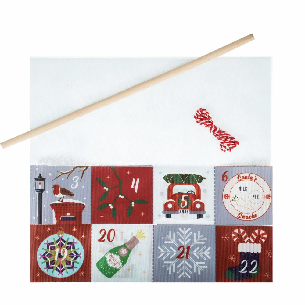 
                      
                        Make-Your-Own Advent Pocket Calendar, Reds
                      
                    