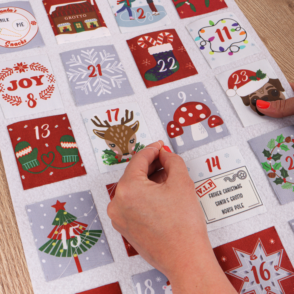 
                      
                        Make-Your-Own Advent Pocket Calendar, Reds
                      
                    