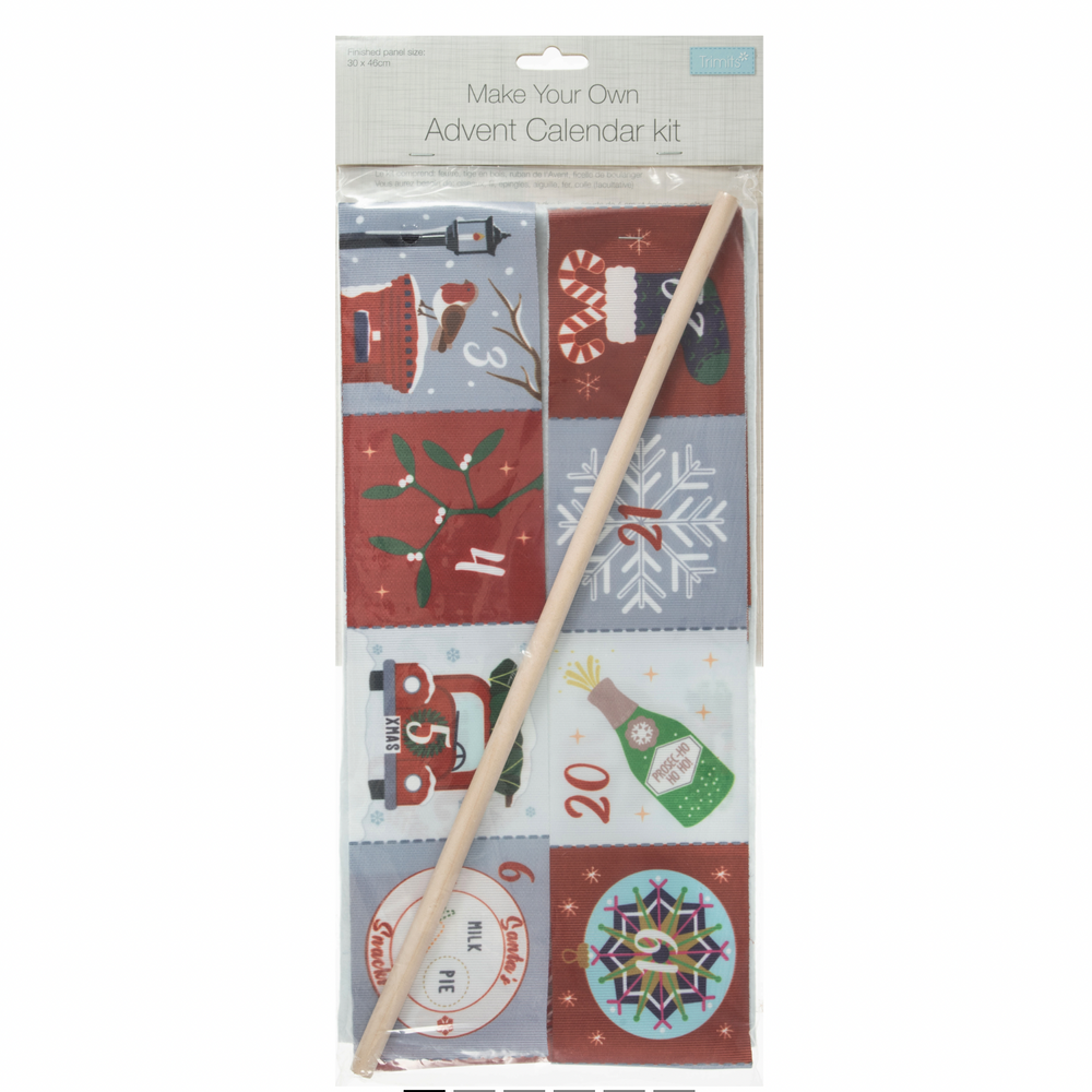 
                      
                        Make-Your-Own Advent Pocket Calendar, Reds
                      
                    