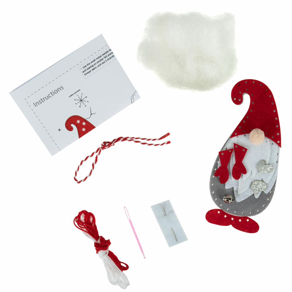 
                      
                        Felt Christmas Decoration Kit, Gonk
                      
                    