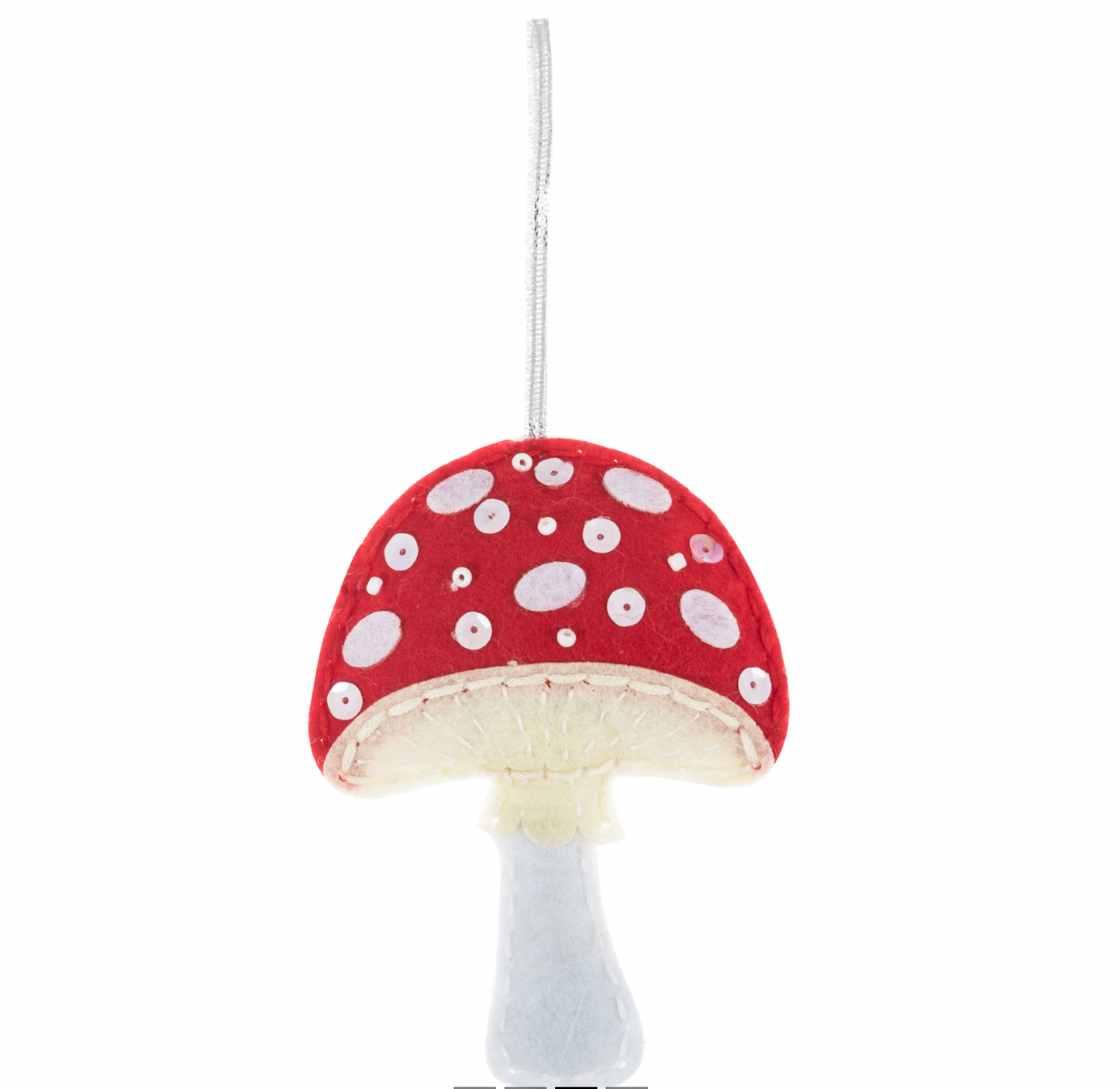 Felt Christmas Decoration Kit, Toadstool