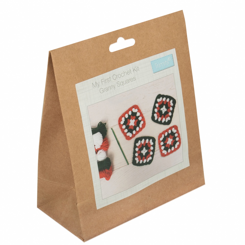 Granny Squares Beginners Crochet Kit