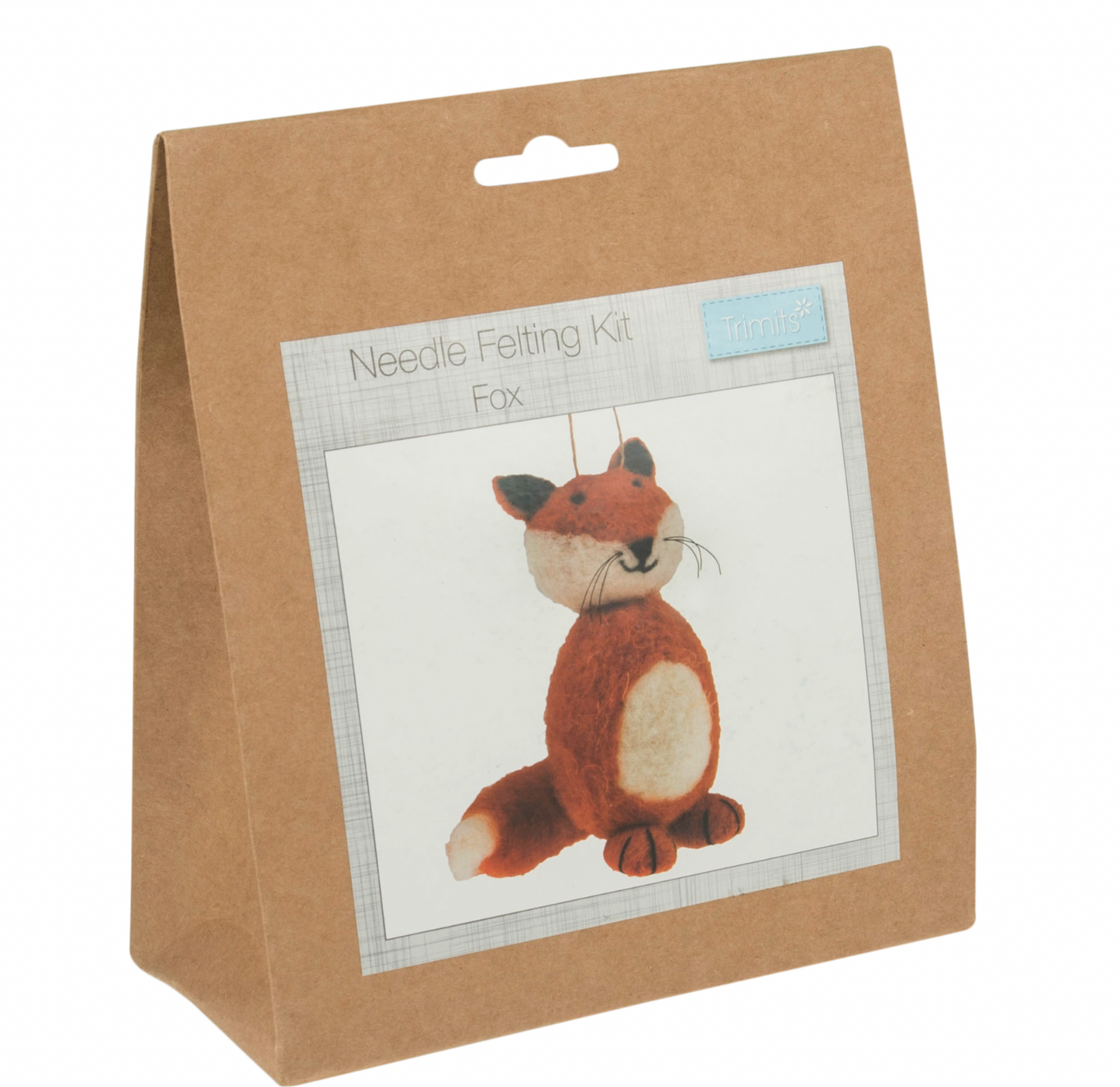 Needle Felting Decoration Kit: Fox