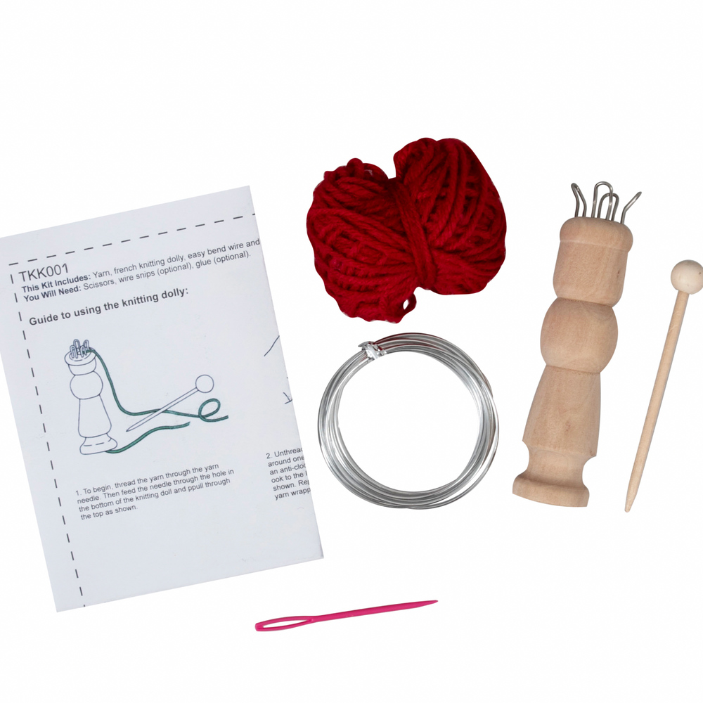French Knitting Wire Kit: Hohoho