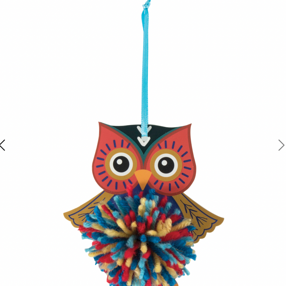 Pompom Decoration Kit, Owl