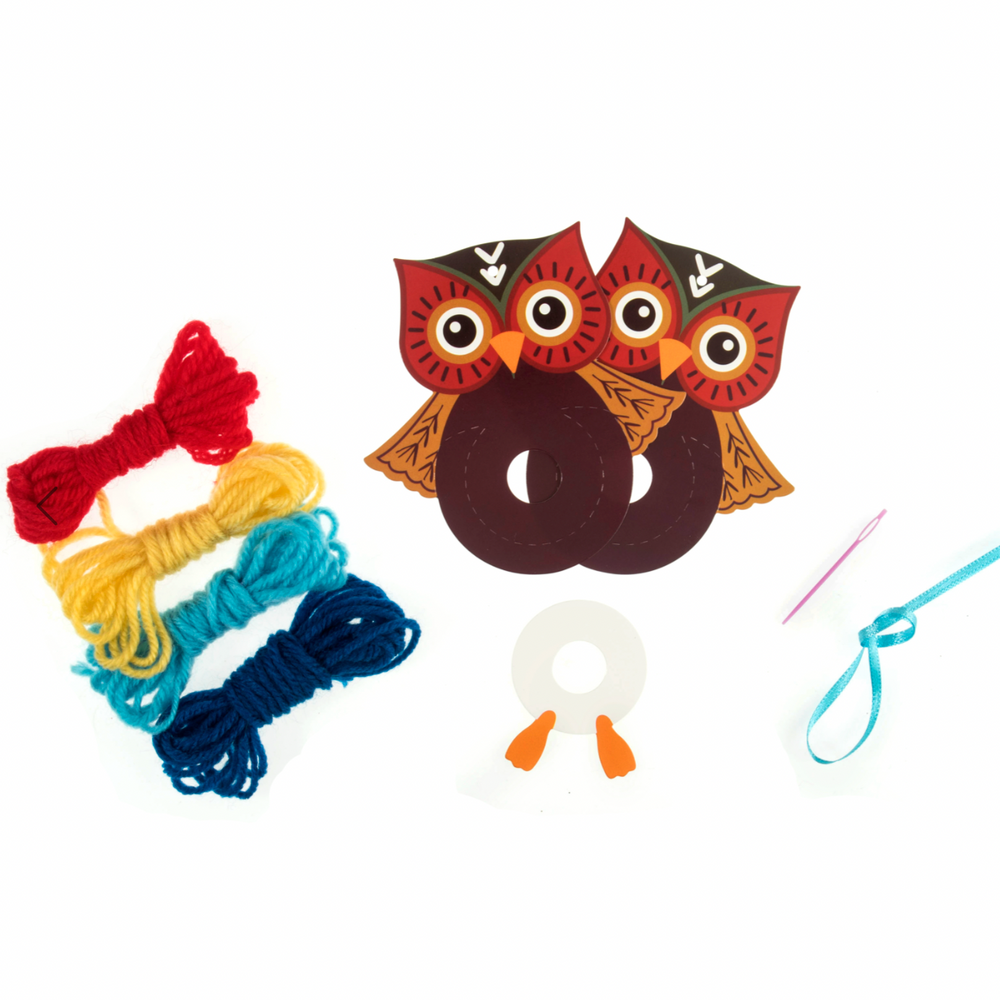 Pompom Decoration Kit, Owl