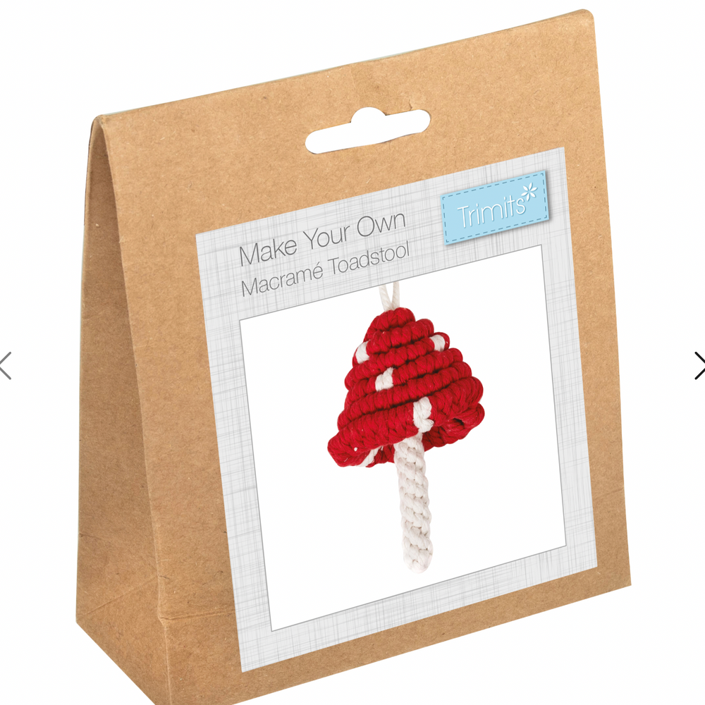 
                      
                        Macrame Kit, Toadstool
                      
                    