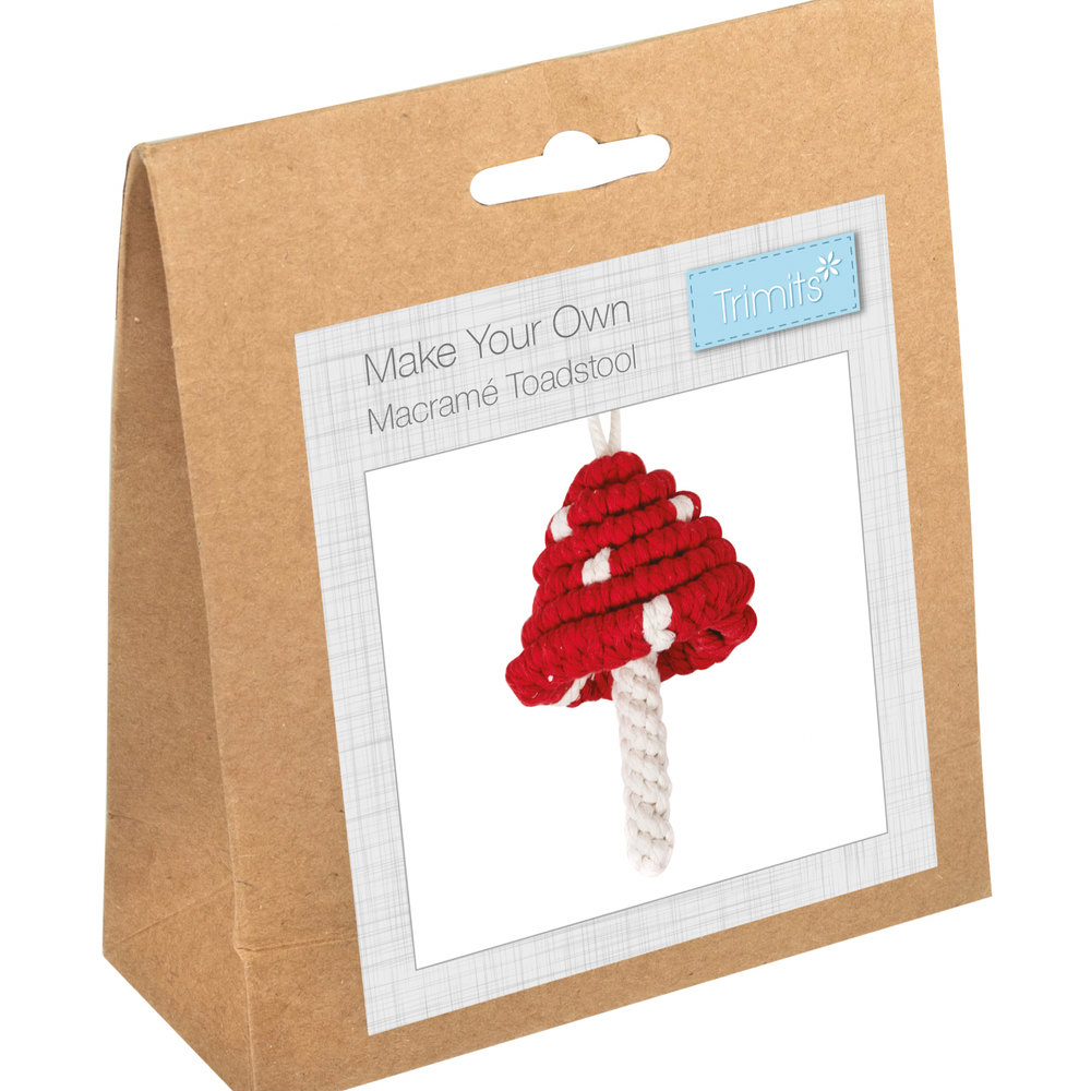 
                      
                        Macrame Kit, Toadstool
                      
                    