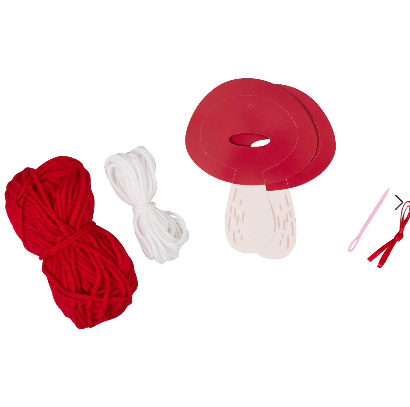 Pompom Kit, Toadstool
