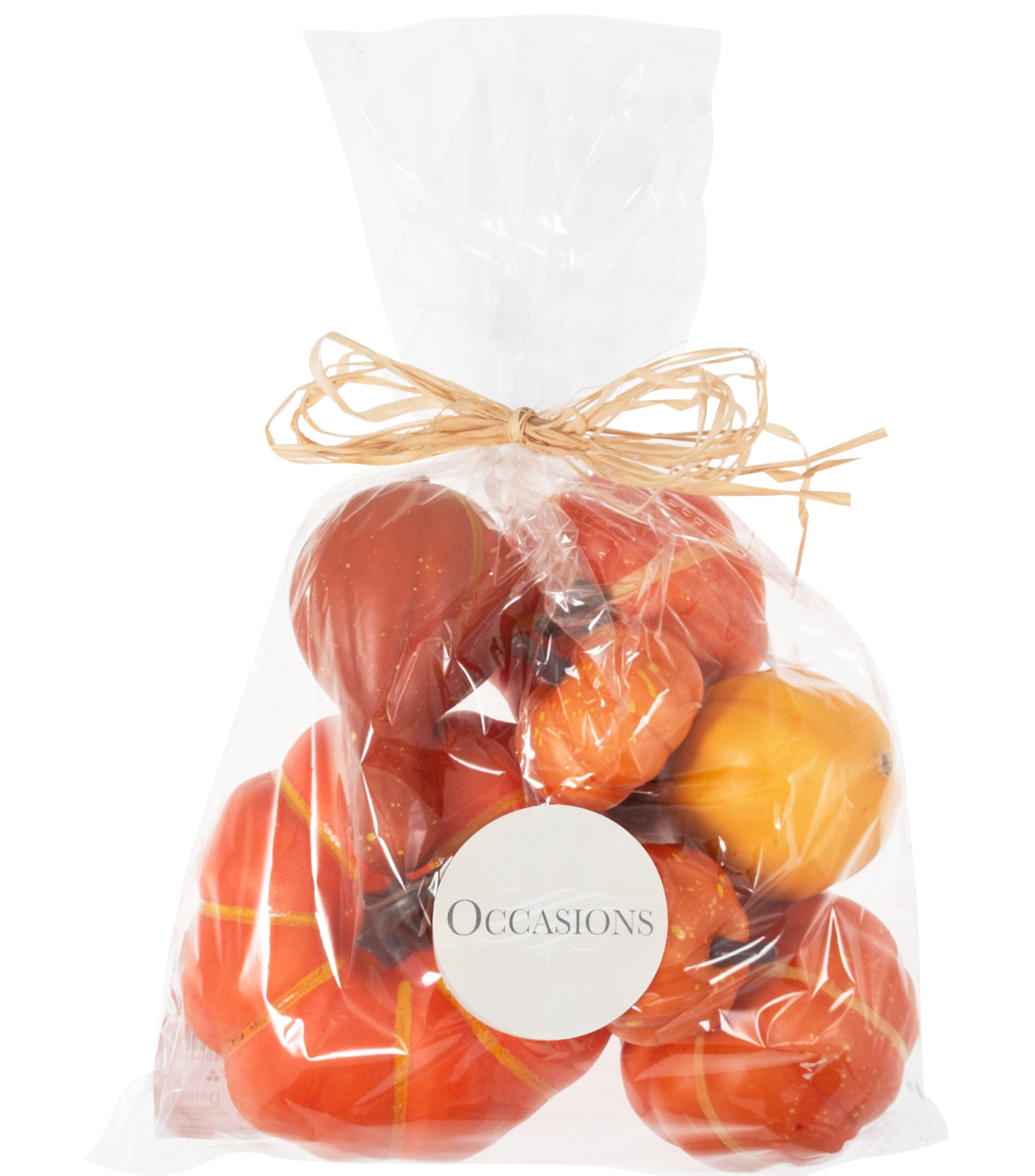 Pumpkins & Gourds in Bag: 7 Pieces
