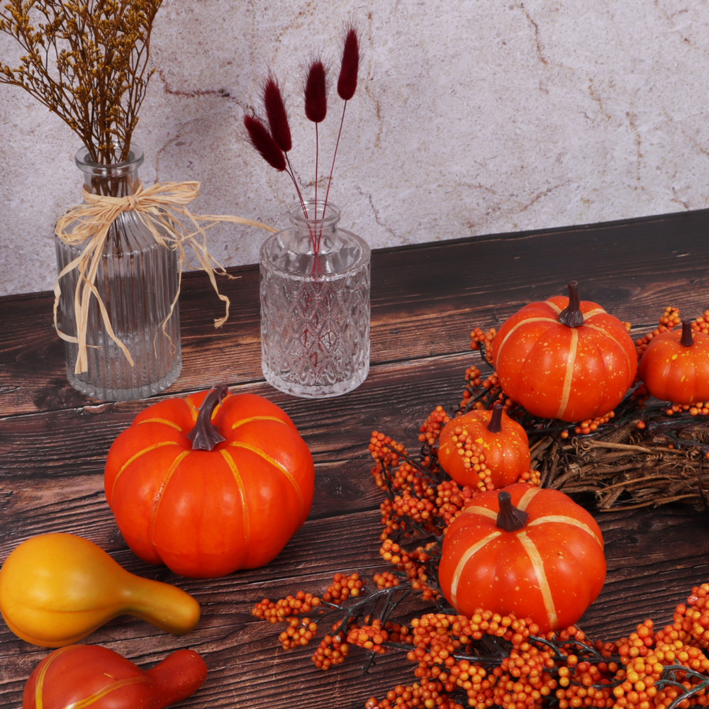 
                      
                        Pumpkins & Gourds in Bag: 7 Pieces
                      
                    