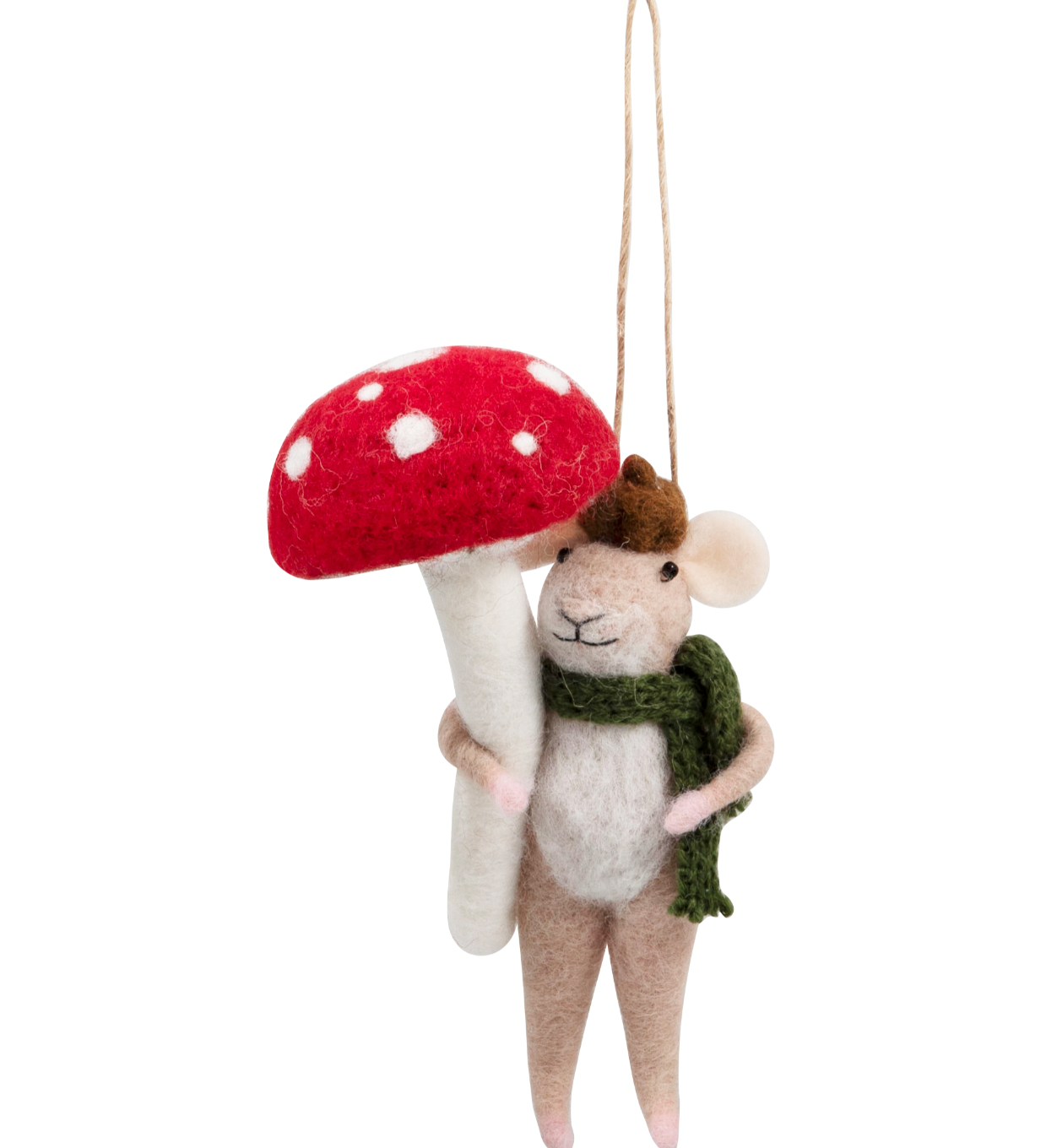 Needle Felting Kit: Woodland Mouse with Toadstool