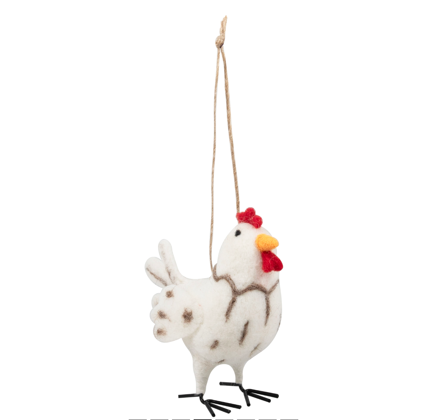 Needle Felting Kit: Chicken Decoration