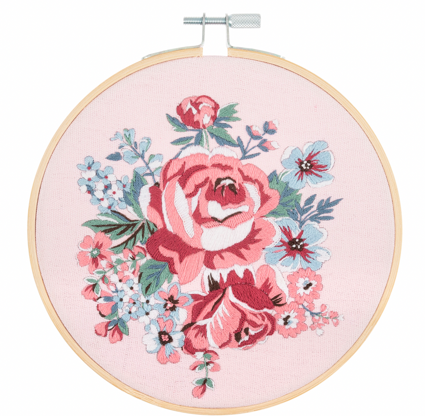 Trimits English Rose Blossom Embroidery Kit