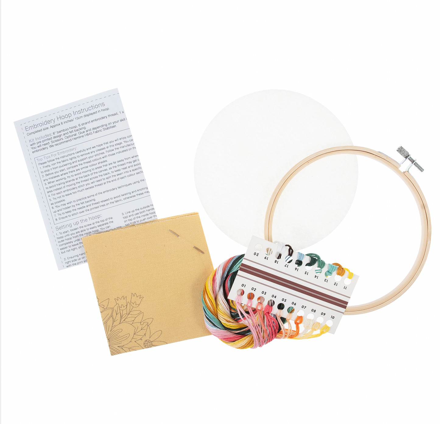 Trimits Buzzy Bee Embroidery Kit