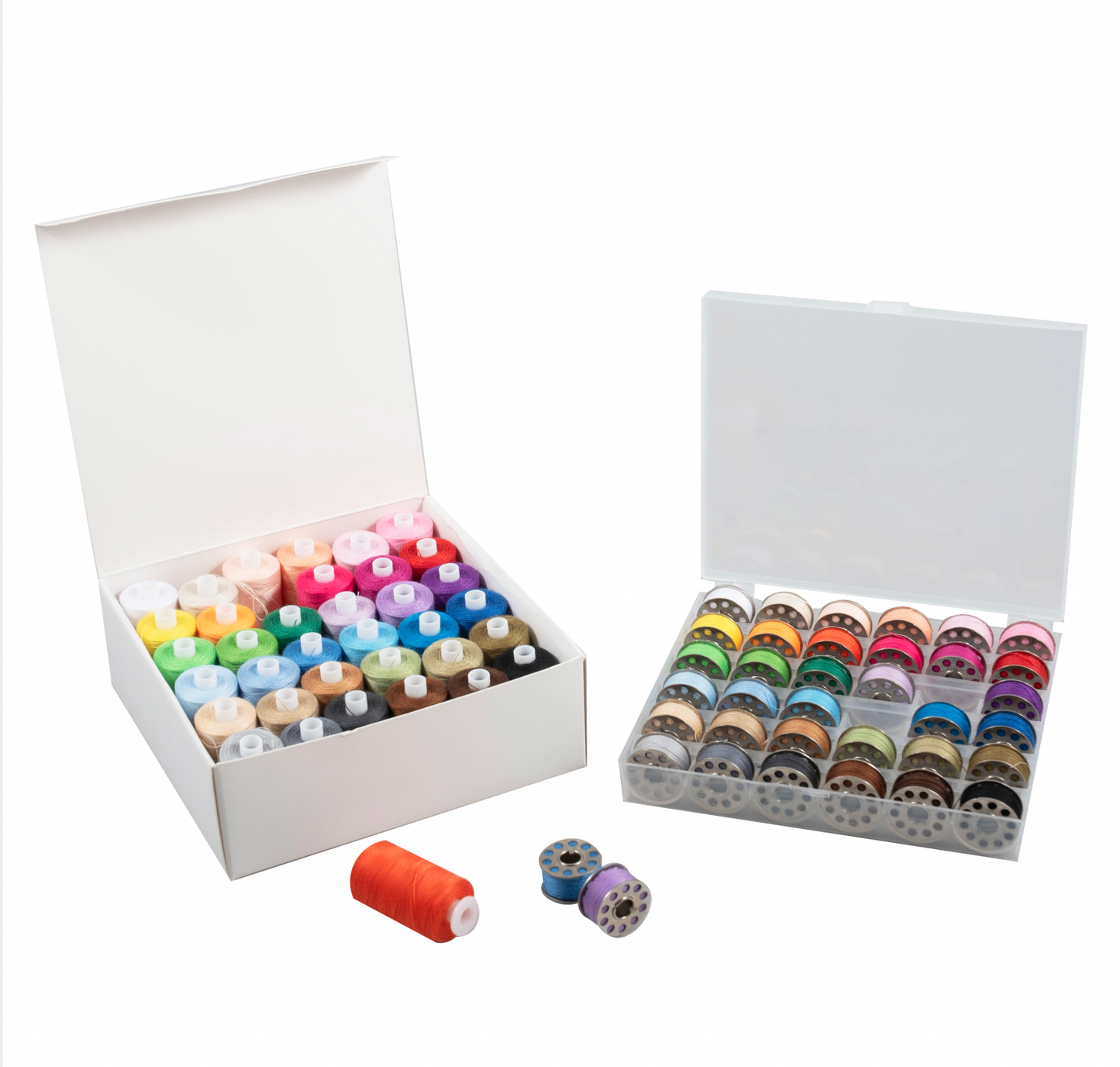 Trimits 72 Set Thread and Bobbins Set