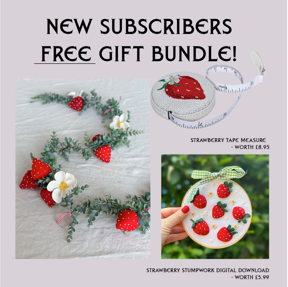 Luxe Strawberry Garland Subscription