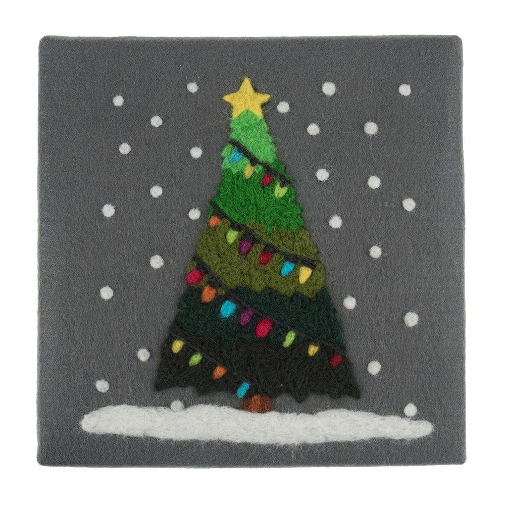 
                      
                        Needle Felting Kit with Frame: Christmas: Christmas Tree
                      
                    