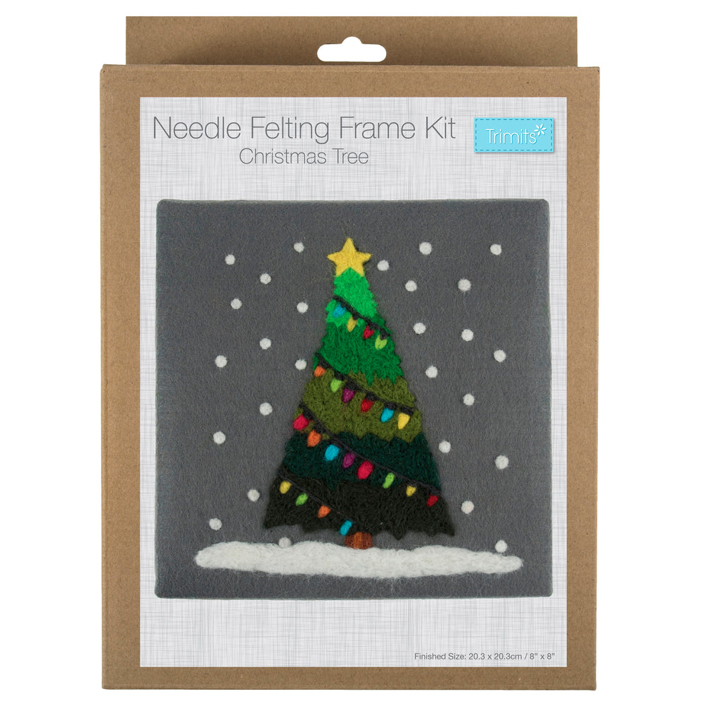 
                      
                        Needle Felting Kit with Frame: Christmas: Christmas Tree
                      
                    