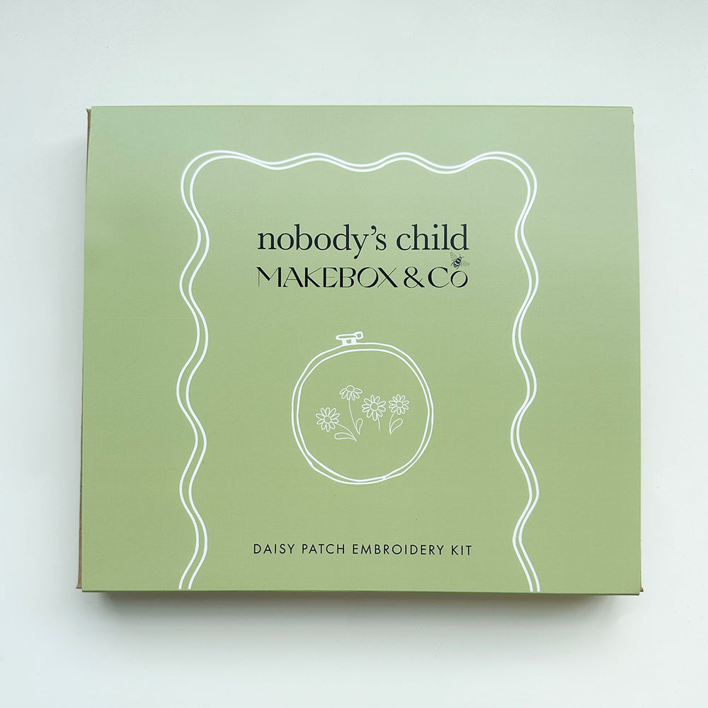 
                      
                        Nobody's Child X MakeBox: Daisy Patch Embroidery
                      
                    