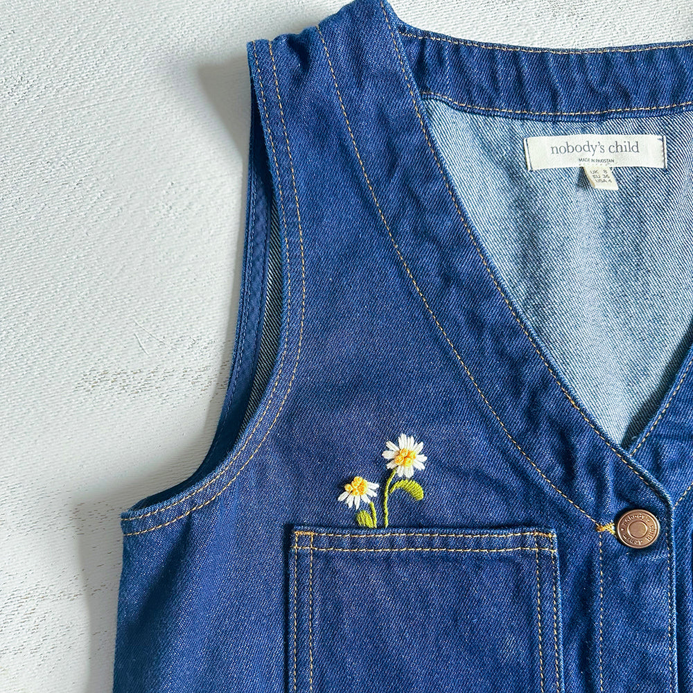 
                      
                        Nobody's Child X MakeBox: Daisy Patch Embroidery
                      
                    