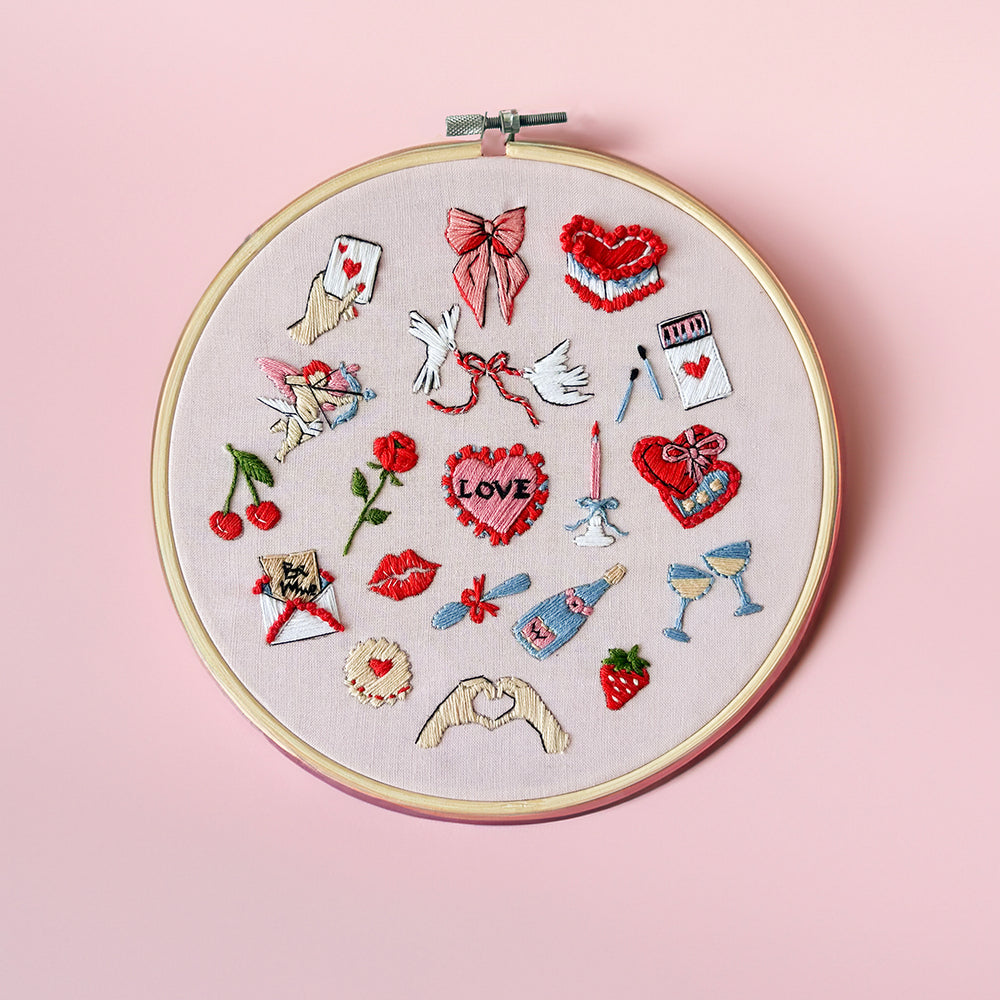 
                      
                        NEW The Love Tokens Embroidery Sampler - Pre-Order
                      
                    