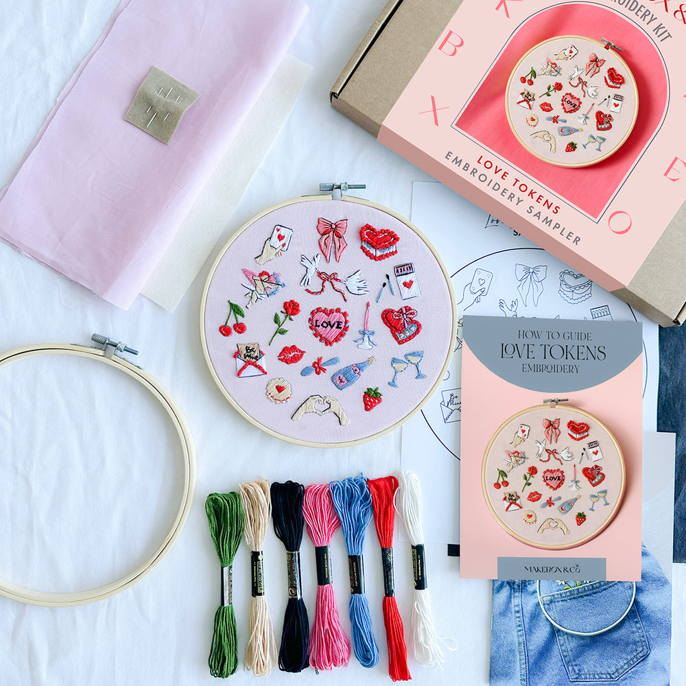 
                      
                        NEW The Love Tokens Embroidery Sampler - Pre-Order
                      
                    
