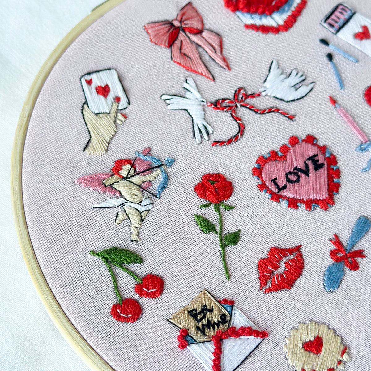 NEW The Love Tokens Embroidery Sampler - Pre-Order