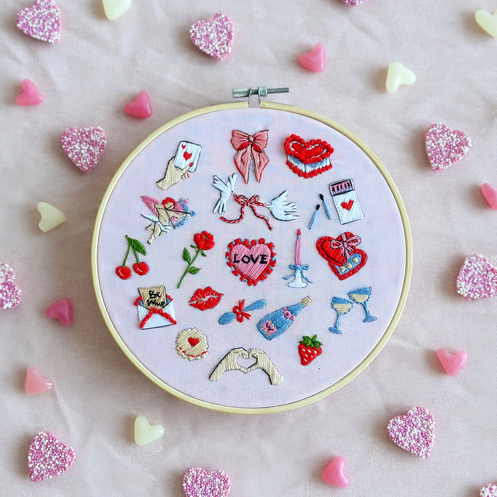 
                      
                        NEW The Love Tokens Embroidery Sampler - Pre-Order
                      
                    