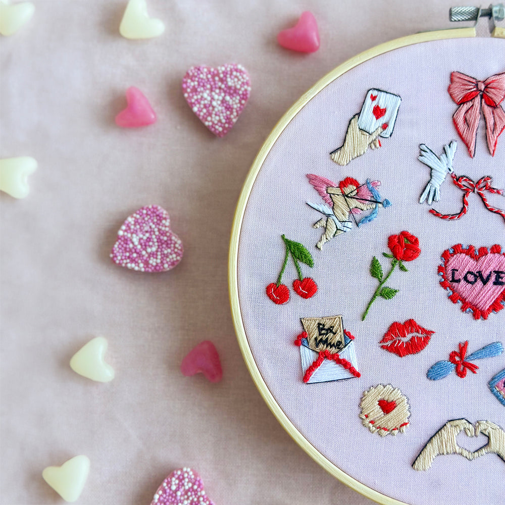 
                      
                        NEW The Love Tokens Embroidery Sampler - Pre-Order
                      
                    