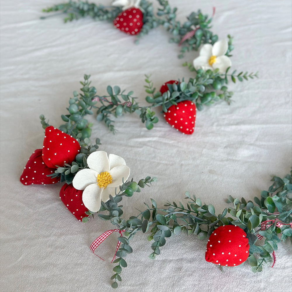 Luxe Strawberry Garland Craft Kit