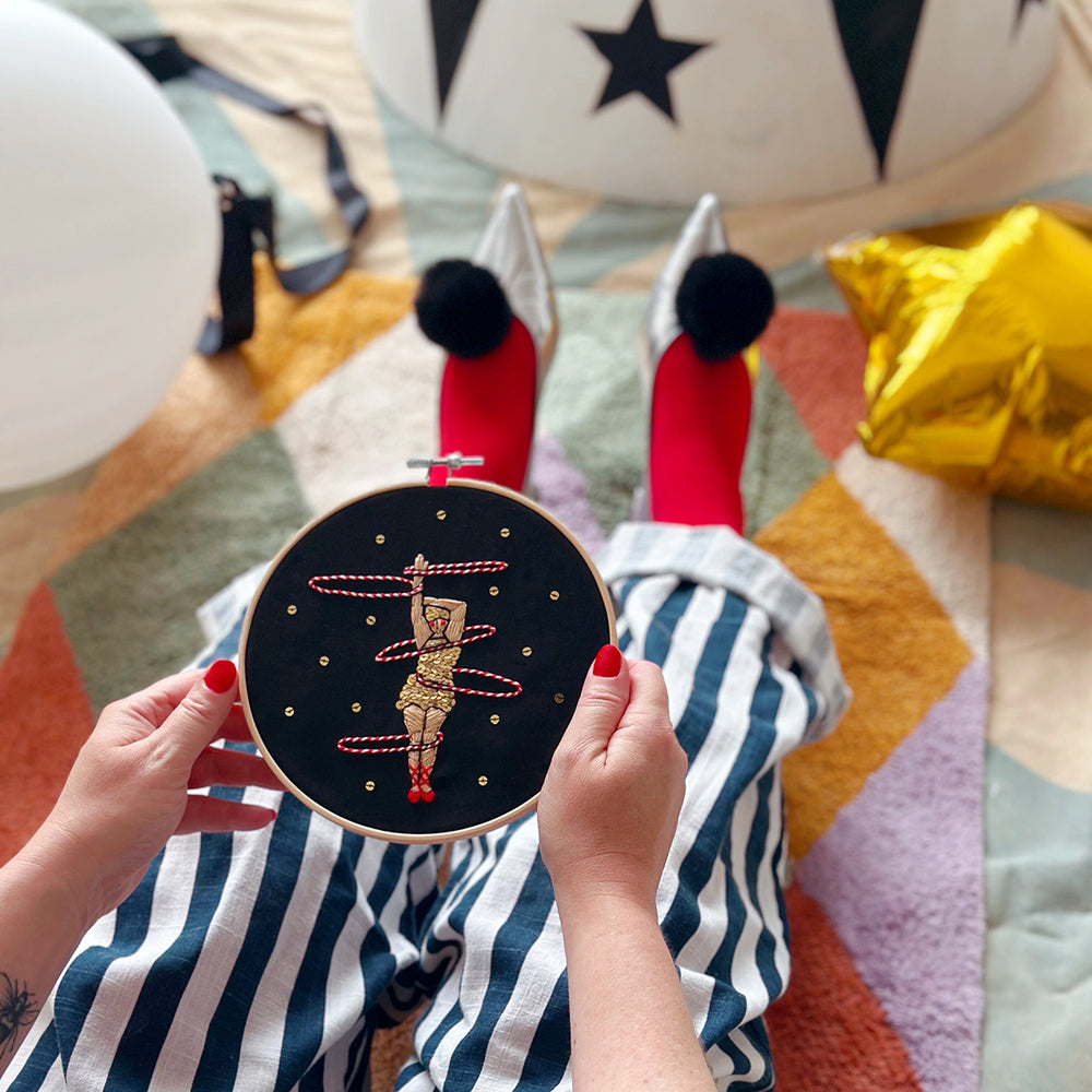 
                      
                        The Hula Hooper Embroidery – 7 inch
                      
                    