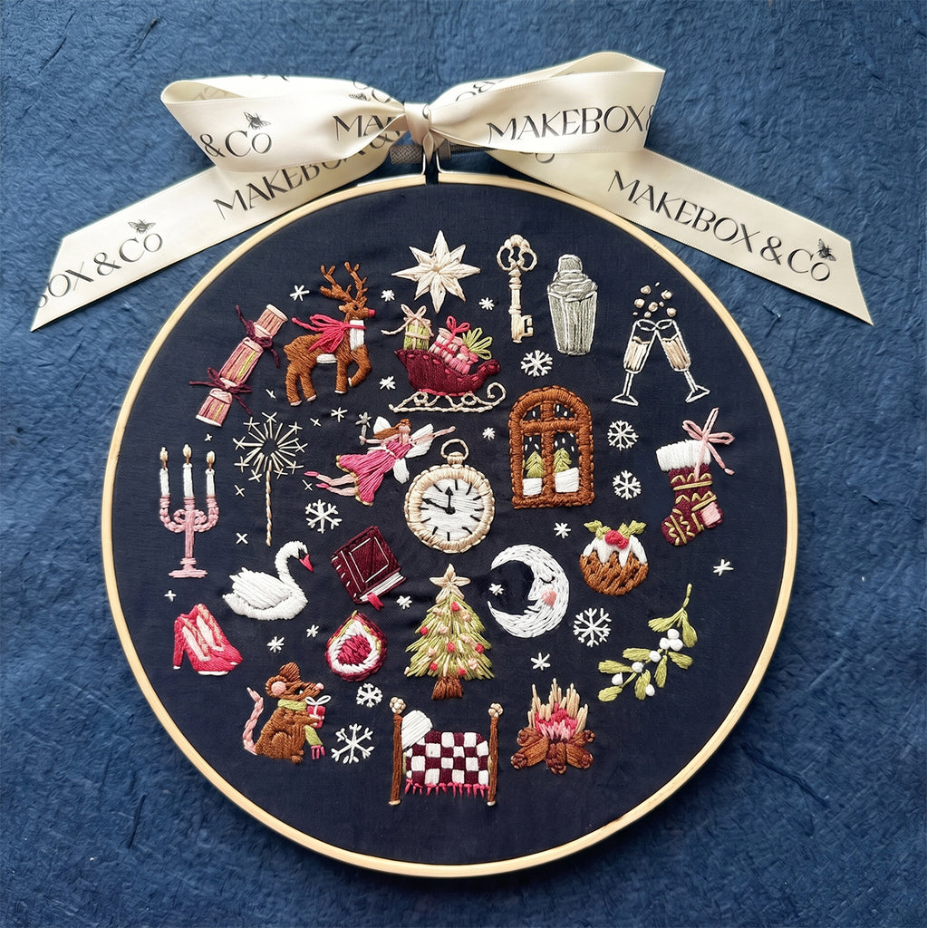The Night Before Christmas Advent Embroidery