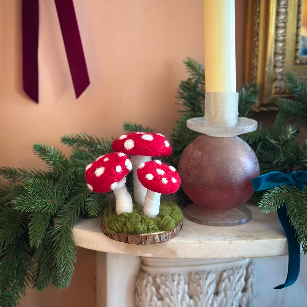 Wild Toadstools Needle Felting Kit